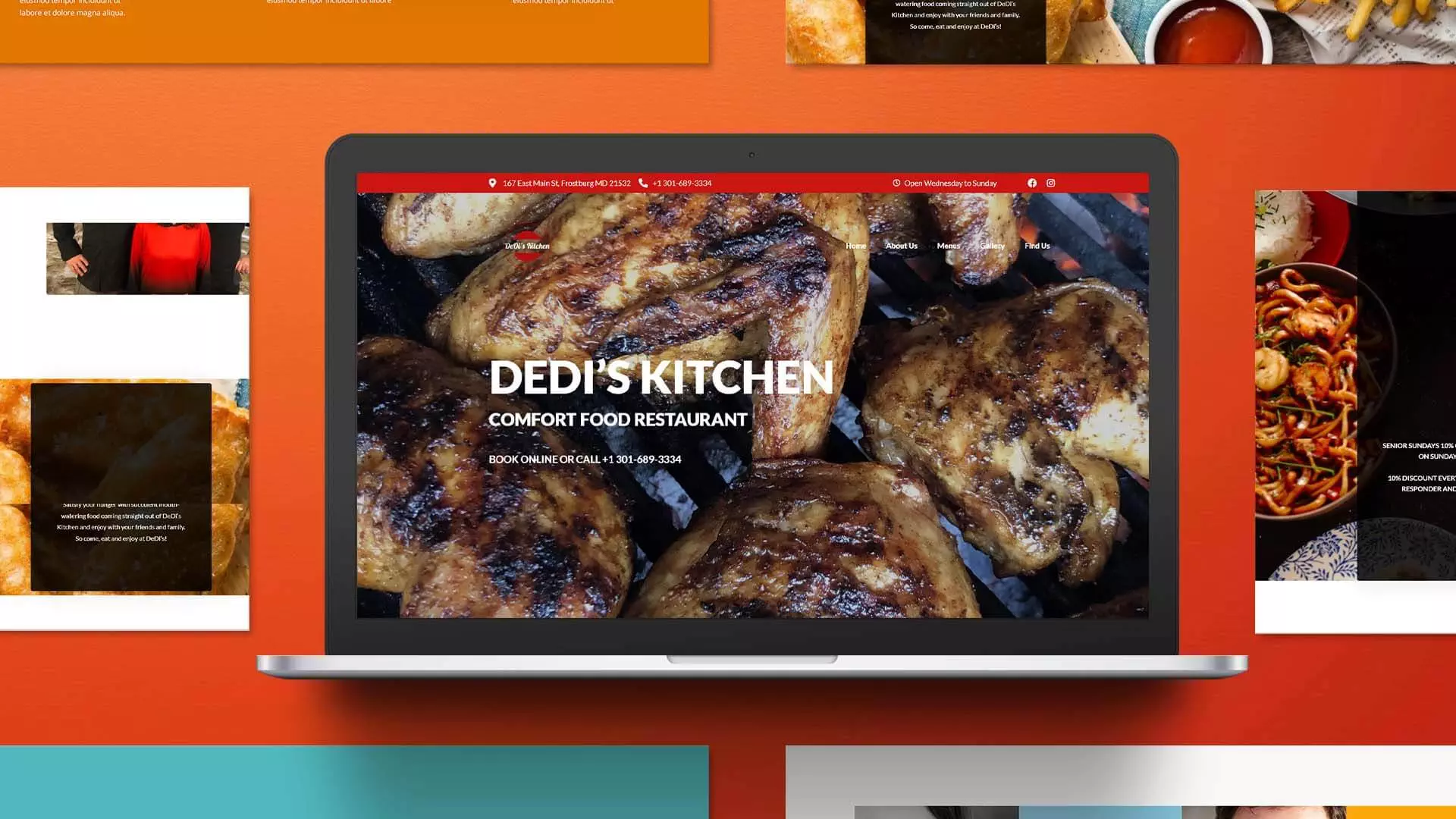 Web Protfolio dediskitchen